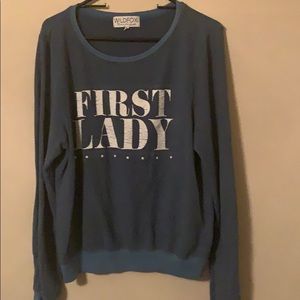 Wildfox “First Lady” sweatshirt